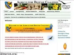 Sites similar to agriculturedefensecoalition.org