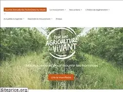 Sites similar to agricultureduvivant.org