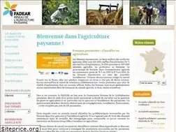 Sites similar to agriculturepaysanne.org