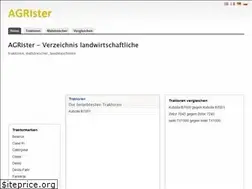 Sites similar to agrister.de