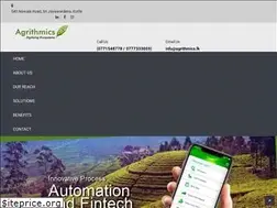 Sites similar to agrithmics.lk