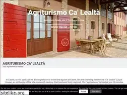 Sites similar to agriturismocalealta.it