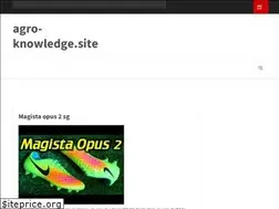 Sites similar to agro-knowledge.site