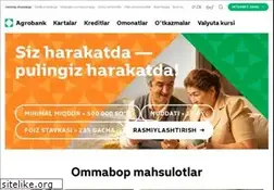 Sites similar to agrobank.uz