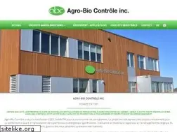 Sites similar to agrobiocontrole.ca