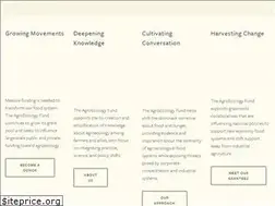 Sites similar to agroecologyfund.org