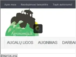 Sites similar to agronomija.lt