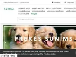 Sites similar to agrova.lt