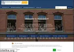 Sites similar to ags-erfurt.de