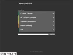 Sites similar to agspraying.info