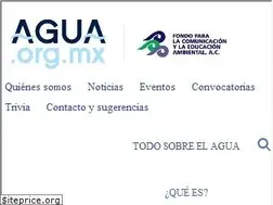 Sites similar to agua.org.mx