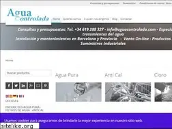 Sites similar to aguacontrolada.com