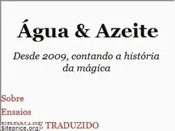 Sites similar to aguaeazeite.wordpress.com