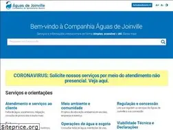 Sites similar to aguasdejoinville.com.br