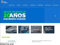 Sites similar to aguasdesaltillo.com