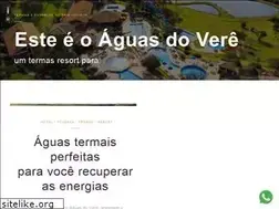 Sites similar to aguasdovere.com.br