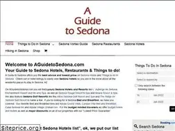 Sites similar to aguidetosedona.com