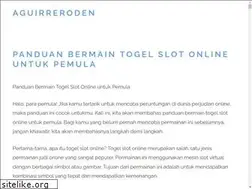 Sites similar to aguirreroden.com
