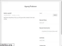 Sites similar to agungprabowo.com