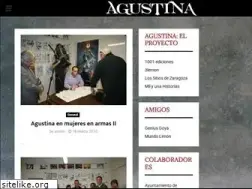 Sites similar to agustinadearagon.com