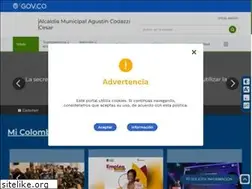 Sites similar to agustincodazzi-cesar.gov.co