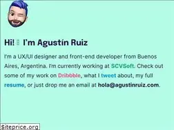 Sites similar to agustinruiz.com