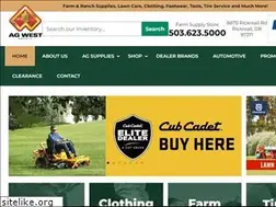 Sites similar to agwestsupply.com