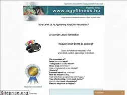Sites similar to agyfitness.hu