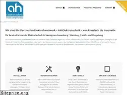 Sites similar to ah-elektro-technik.de