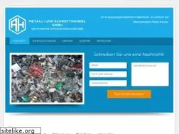 Sites similar to ah-schrotthandel.de
