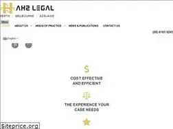 Sites similar to ah2legal.com.au
