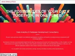 Sites similar to aha-analytics.co.uk