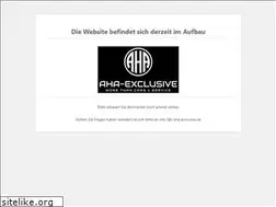 Sites similar to aha-exclusive.de