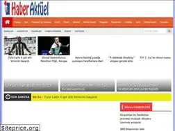 Sites similar to ahaberaktuel.com
