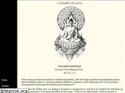 Sites similar to ahandfulofleaves.org