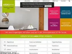 Sites similar to ahaprint.de