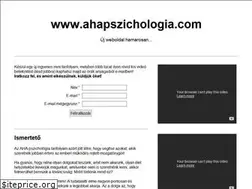 Sites similar to ahapszichologia.com