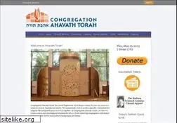 Sites similar to ahavathtorah.org