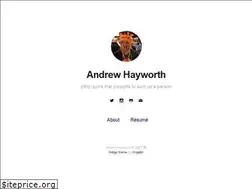 Sites similar to ahayworth.com