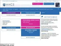 Sites similar to ahcs.ac.uk