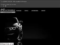 Sites similar to ahd-automobile.de