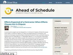 Sites similar to aheadofschedulelaw.com