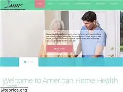 Sites similar to ahealthcarehome.com