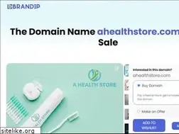 Sites similar to ahealthstore.com