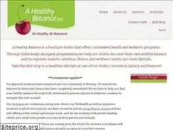 Sites similar to ahealthybalanceinc.com
