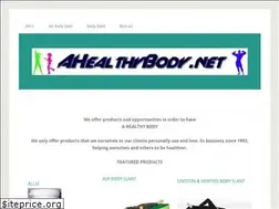 Sites similar to ahealthybody.net
