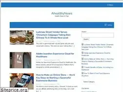 Sites similar to ahealthynews.com