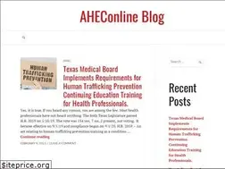 Sites similar to aheconline.blog