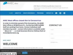 Sites similar to ahecwest.org