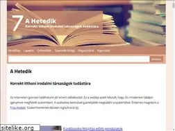 Sites similar to ahetedik.hu